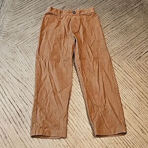 Boys tan corduroy pants size 6 Tommy Hilfiger